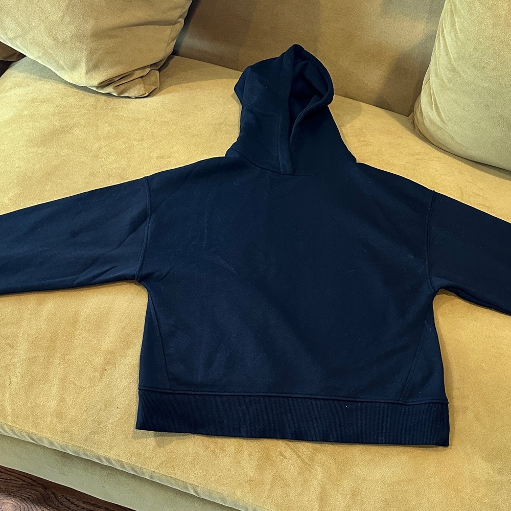 Black Hoodie Worn Once- Girls Sz 11/12 by ZARA